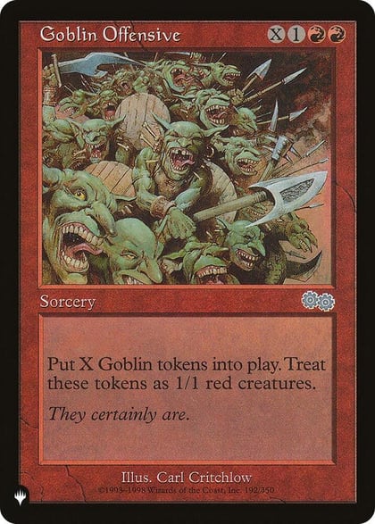 Goblin Offensive, The List Reprints 192/350