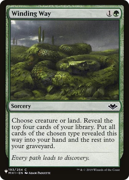Winding Way, The List Reprints 193/254