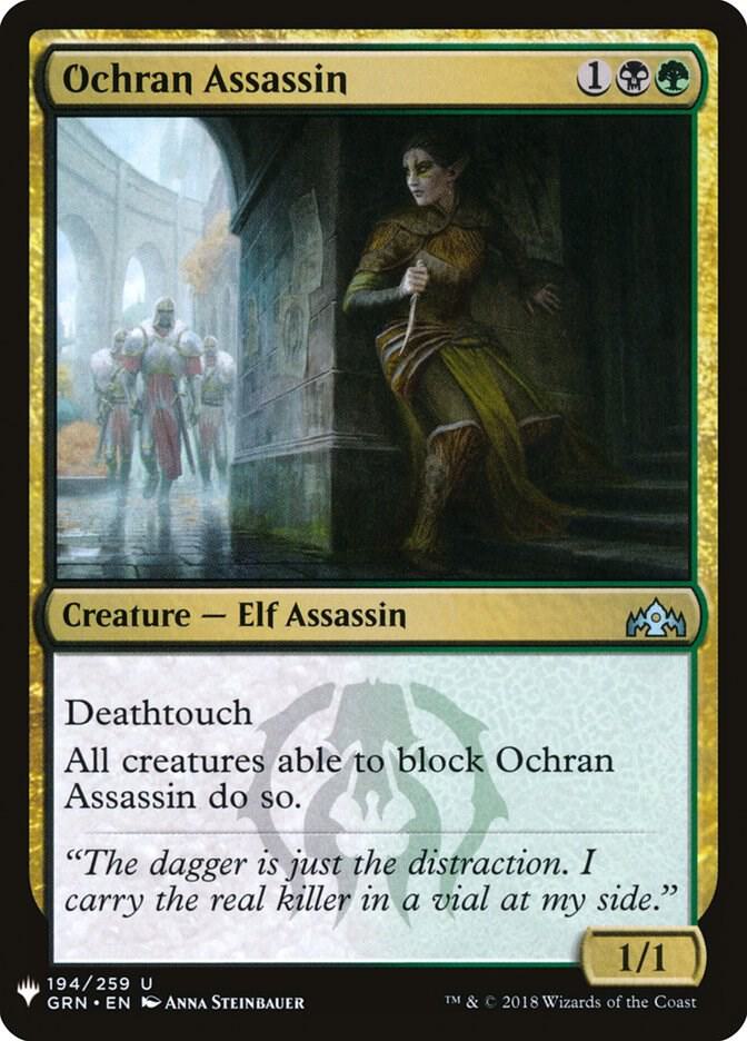 Ochran Assassin, The List Reprints 194