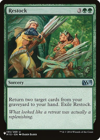 Restock, The List Reprints 195/269