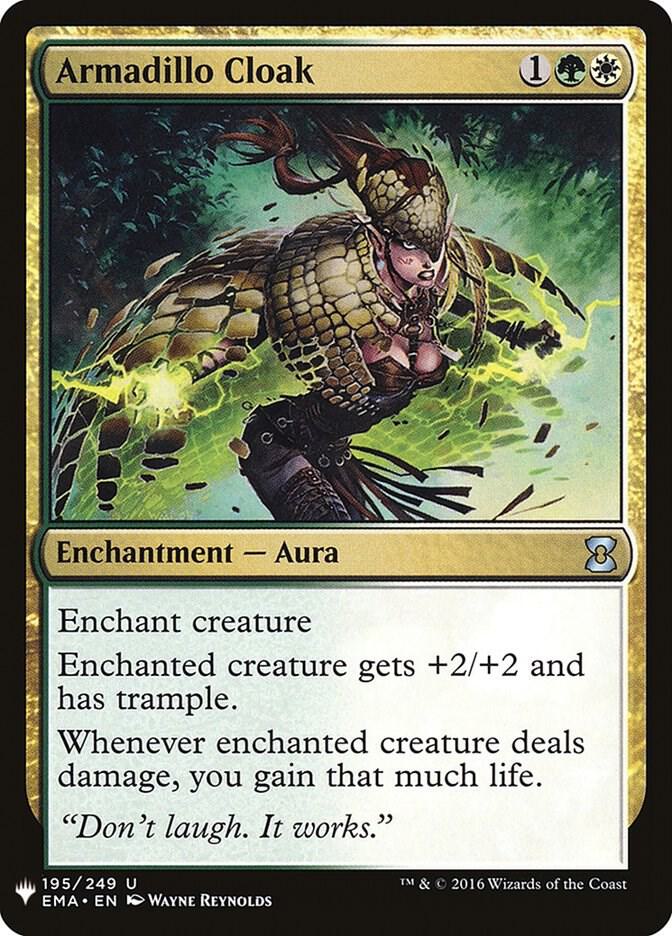 Armadillo Cloak, The List Reprints 195
