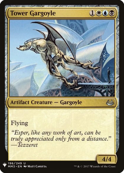 Tower Gargoyle, The List Reprints 196