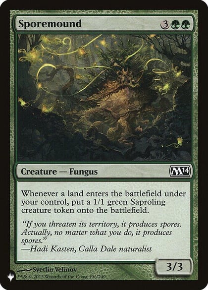 Sporemound, The List Reprints 196/249