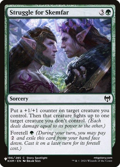 Struggle for Skemfar, The List Reprints 196/285