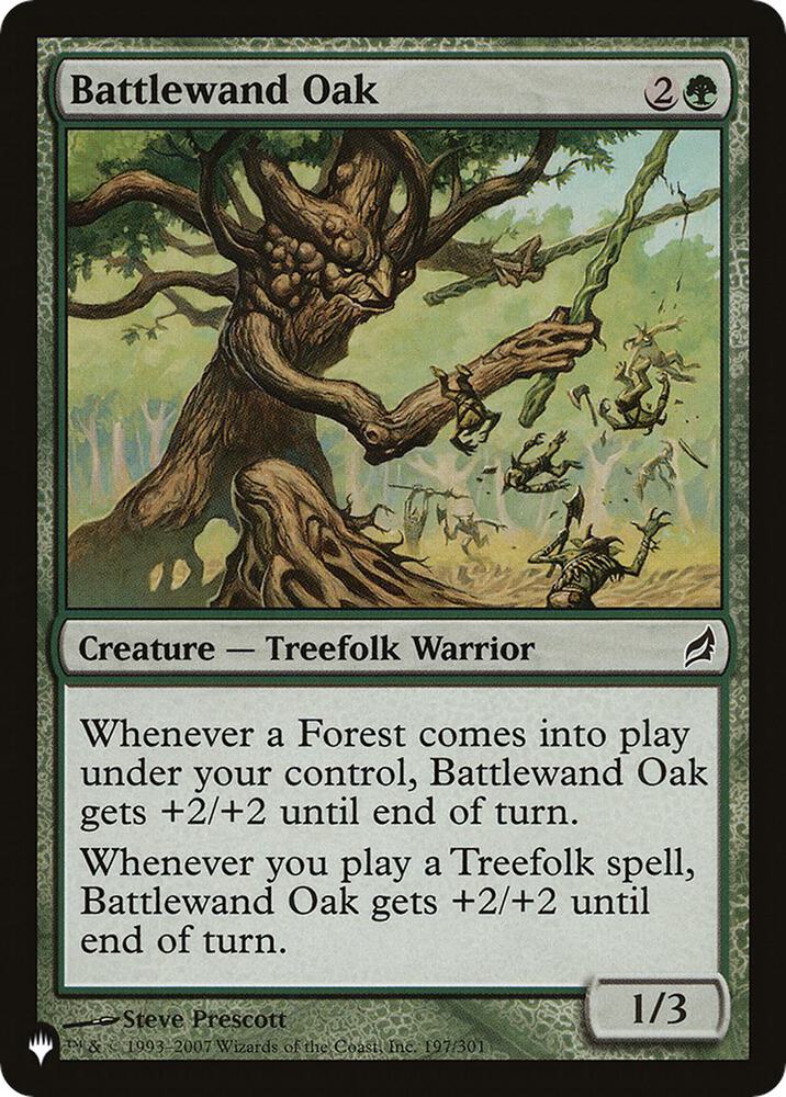 Battlewand Oak, The List Reprints 197/301