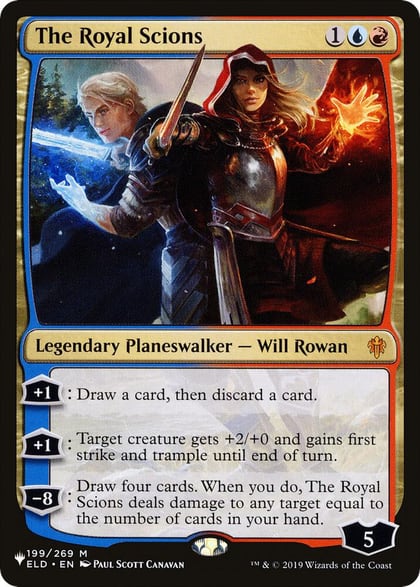 The Royal Scions, The List Reprints 199/269