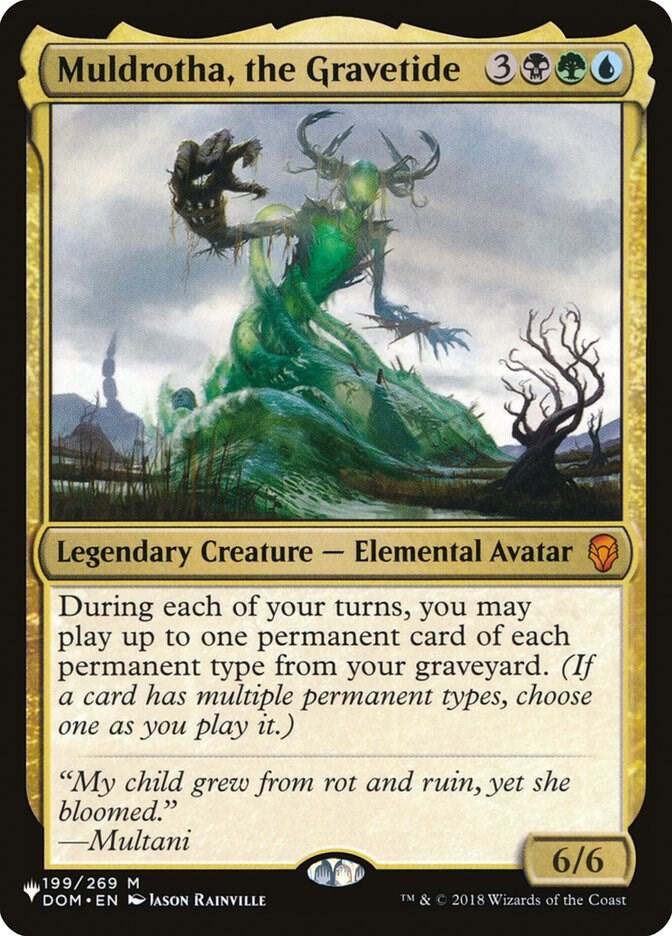 Muldrotha, the Gravetide, The List Reprints 199/269