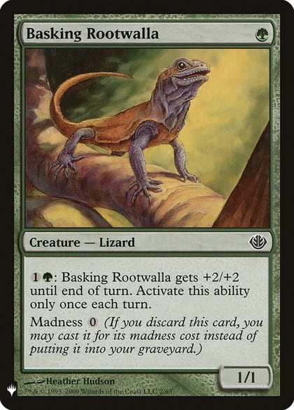 Basking Rootwalla, The List Reprints 2