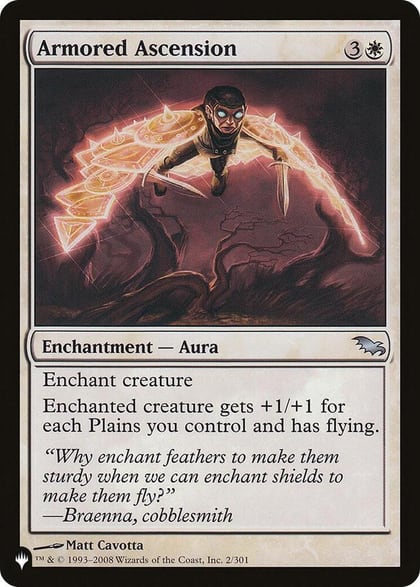 Armored Ascension, The List Reprints 2/301