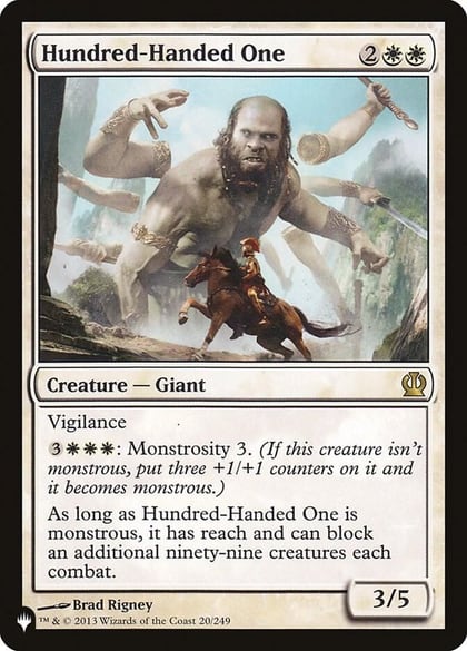 Hundred-Handed One, The List Reprints 20/249