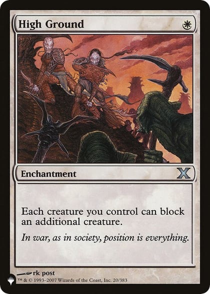 High Ground, The List Reprints 20/383