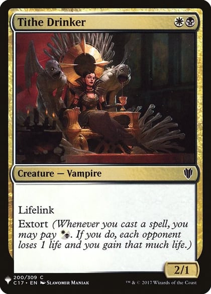 Tithe Drinker, The List Reprints 200
