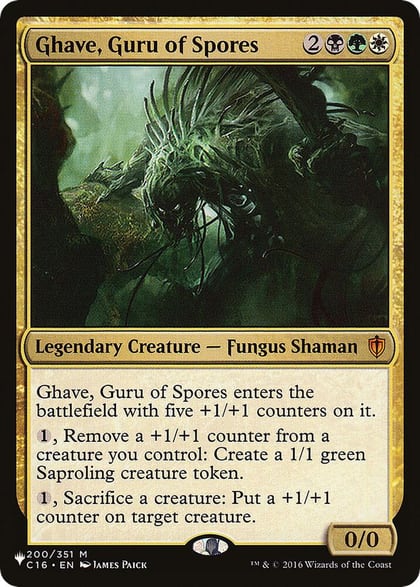 Ghave, Guru of Spores, The List Reprints 200/351