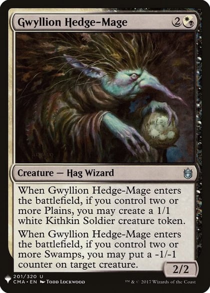Gwyllion Hedge-Mage, The List Reprints 201