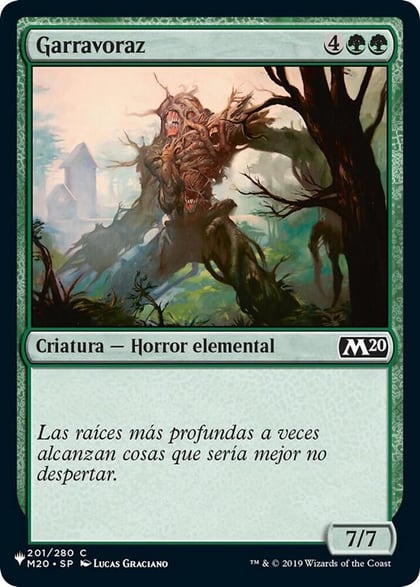 Vorstclaw (Spanish), The List Reprints 201/280