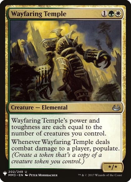 Wayfaring Temple, The List Reprints 202