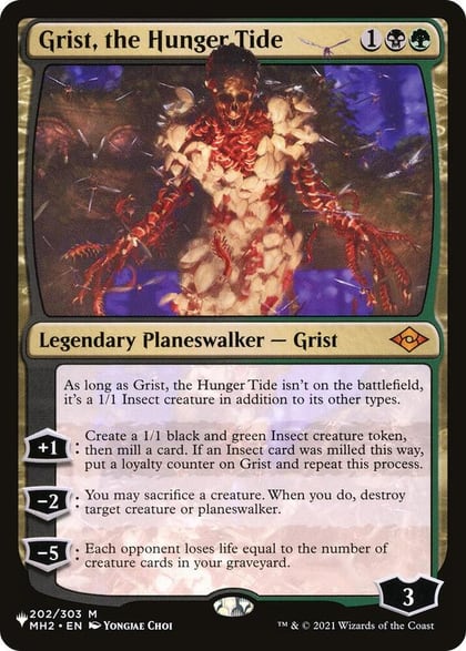 Grist, the Hunger Tide, The List Reprints 202/303