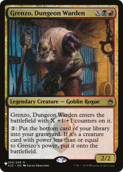 Grenzo, Dungeon Warden, The List Reprints 205/249