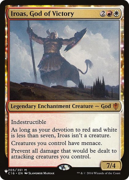 Iroas, God of Victory, The List Reprints 205/351