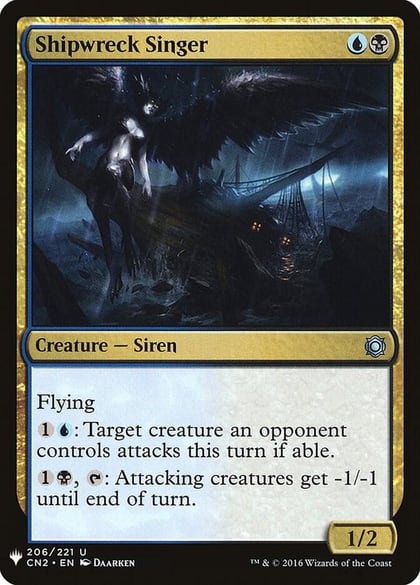 Shipwreck Singer, The List Reprints 206