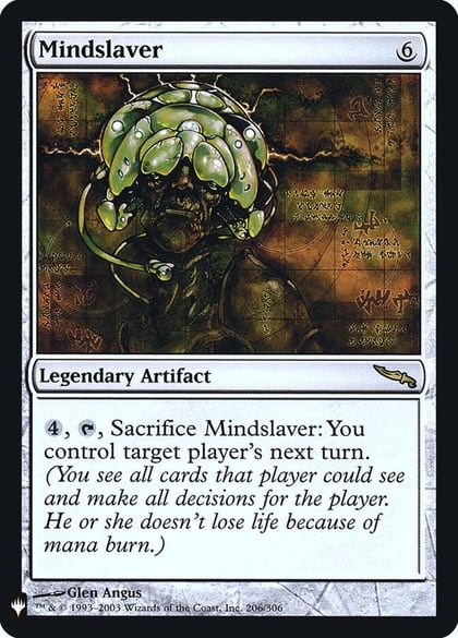 Mindslaver, The List Reprints 206