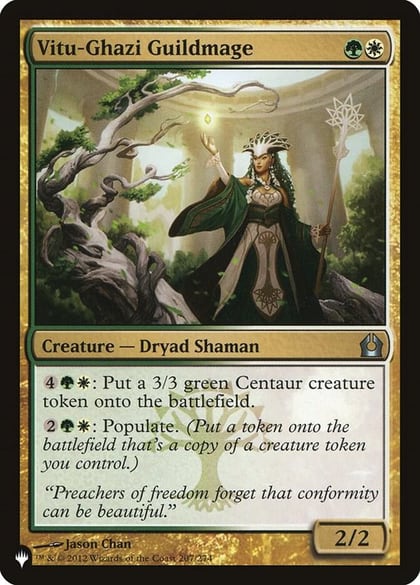Vitu-Ghazi Guildmage, The List Reprints 207/274