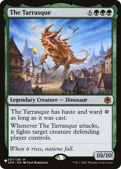 The Tarrasque, The List Reprints 207/281