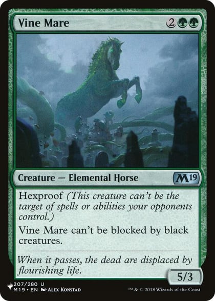 Vine Mare, The List Reprints 207/280
