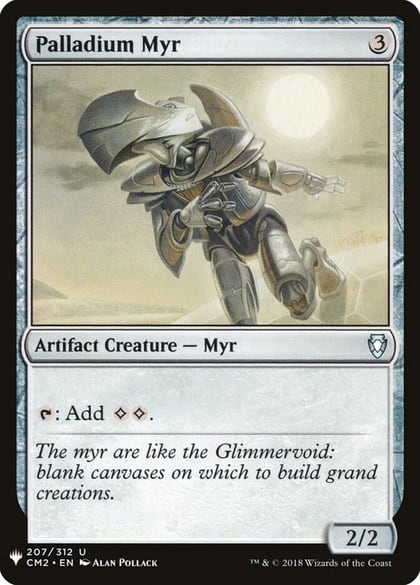 Palladium Myr, The List Reprints 207