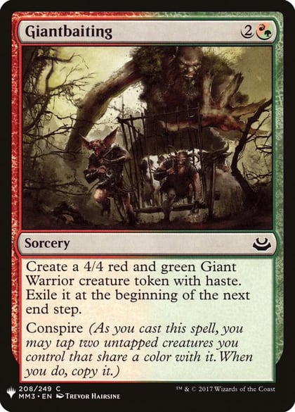 Giantbaiting, The List Reprints 208