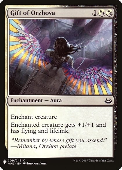 Gift of Orzhova, The List Reprints 209