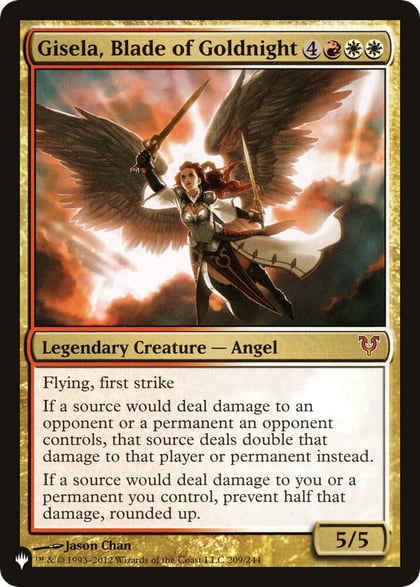 Gisela, Blade of Goldnight, The List Reprints 209/244
