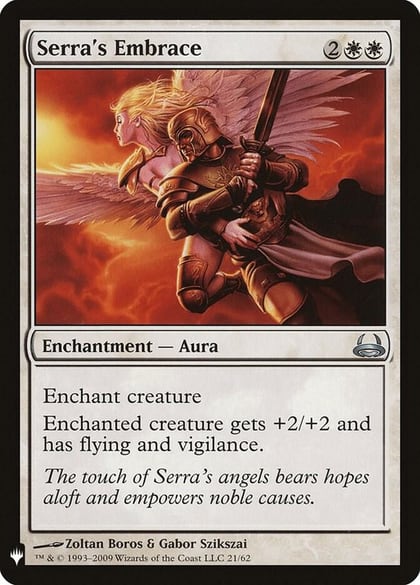 Serra's Embrace, The List Reprints 21