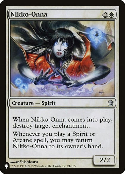 Nikko-Onna, The List Reprints 21/165