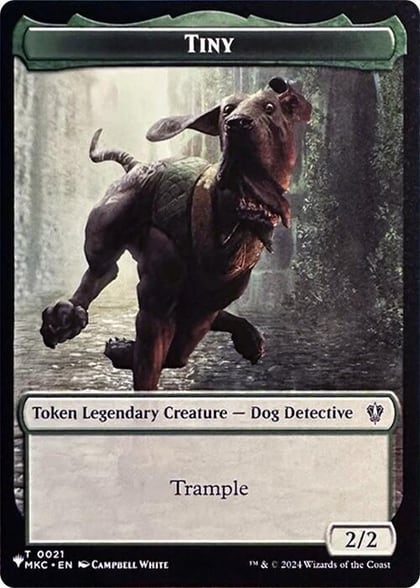 Tiny // City's Blessing Double-Sided Token, The List Reprints 21 // 17