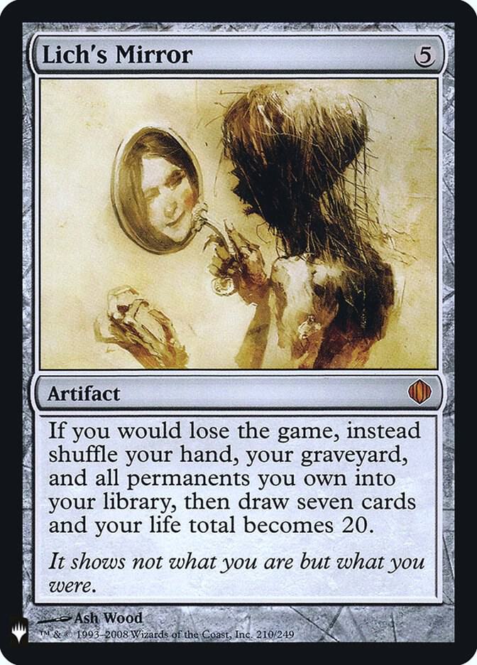 Lich's Mirror, The List Reprints 210