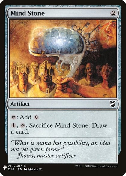 Mind Stone (C18), The List Reprints 210