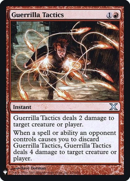 Guerrilla Tactics, The List Reprints 211