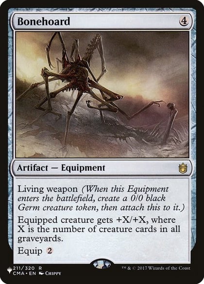 Bonehoard, The List Reprints 211/320