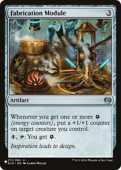 Fabrication Module, The List Reprints 211/264