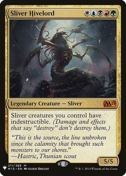 Sliver Hivelord, The List Reprints 211
