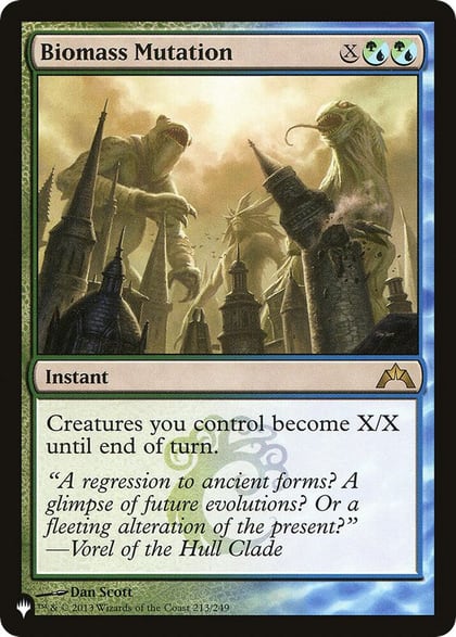 Biomass Mutation, The List Reprints 213/249
