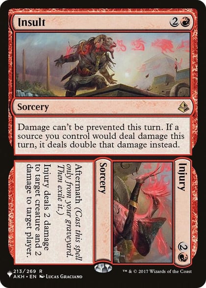 Insult // Injury, The List Reprints 213/269