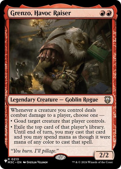 Grenzo, Havoc Raiser, The List Reprints 213