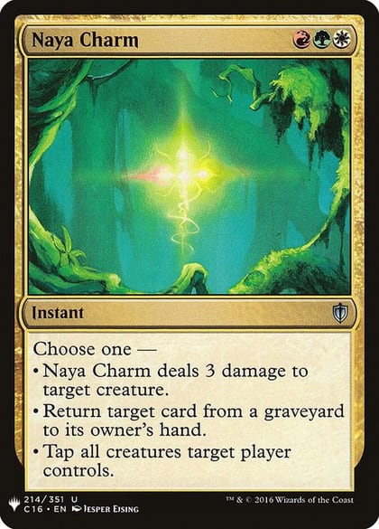 Naya Charm, The List Reprints 214