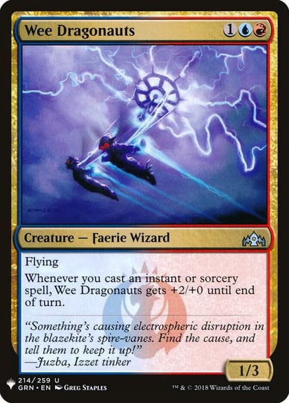 Wee Dragonauts, The List Reprints 214