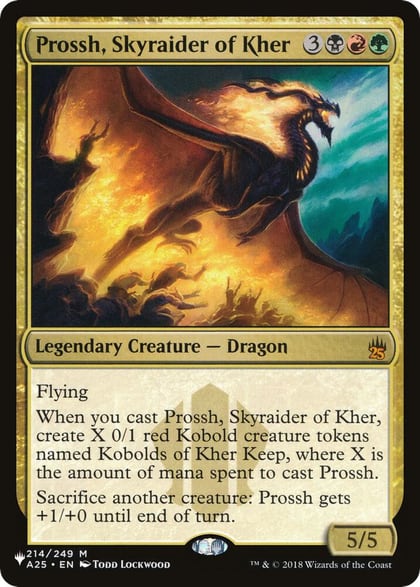 Prossh, Skyraider of Kher, The List Reprints 214/249