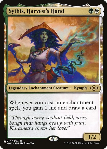Sythis, Harvest's Hand, The List Reprints 214/303