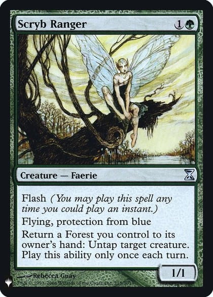 Scryb Ranger, The List Reprints 215
