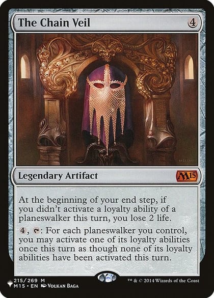 The Chain Veil, The List Reprints 215/269